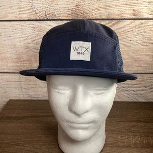 EUC WTX 1849 - Navy Mesh Hat by Waco Hat Co